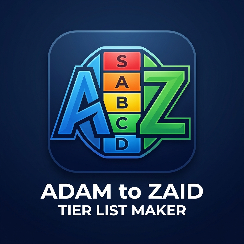 A2Z Tier List Maker